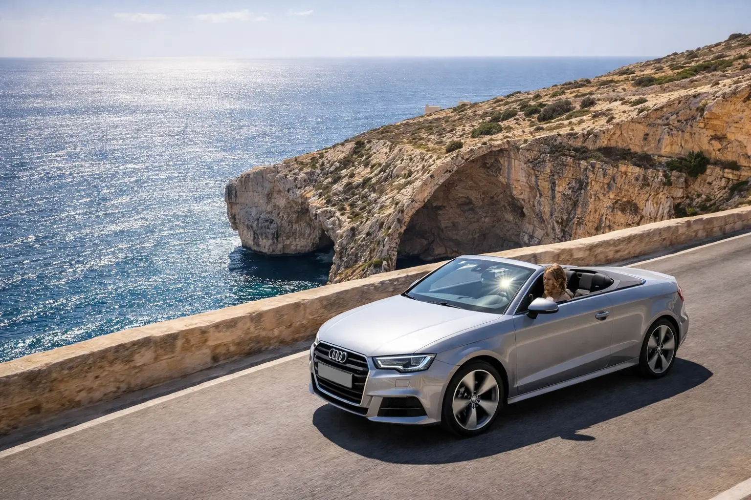 Cabrio Mietwagen fuer Malta